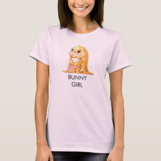 T-shirt Chemise de fille de lapin