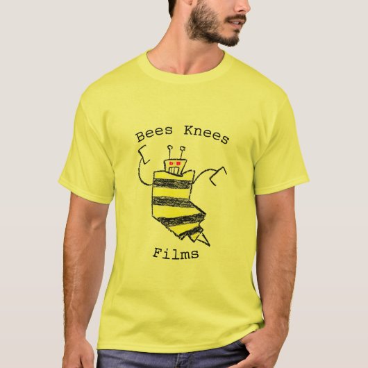 T-shirt Chemise de films de genoux d'abeilles (Devant)
