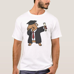 T-shirt Chemise de fin d'études de Capybara Dabbing Drôle
