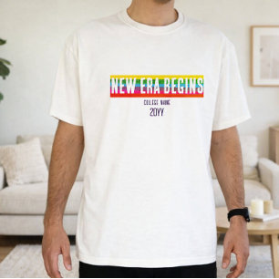 T-shirt Chemise de fin d'études Élégante et Minimaliste No