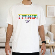 Chemise de fin d'études Minimal Rainbow Forward On
