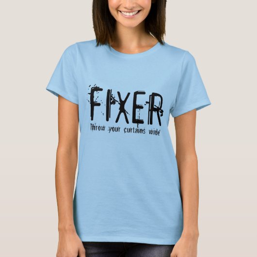 T-shirt Chemise de fixation T (Devant)
