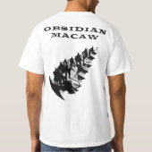T-shirt Chemise de flèche d'obsidien (Dos)