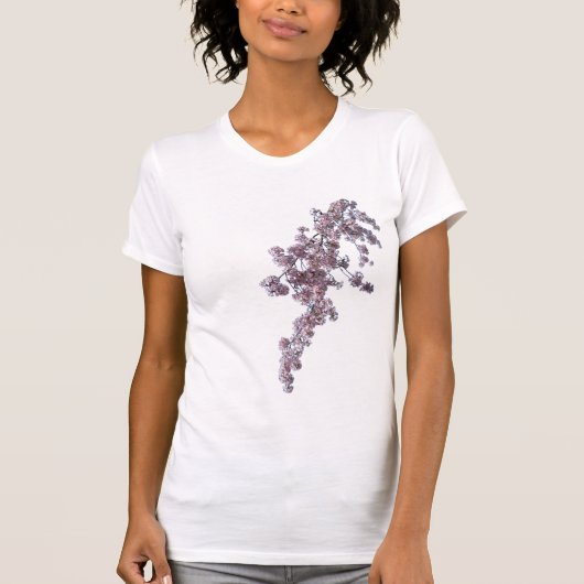T-shirt Chemise de fleurs de cerisier (Devant)