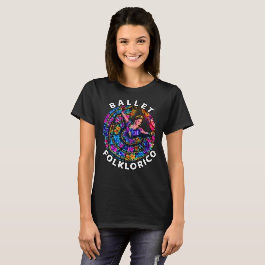 T-shirt Chemise de folklorico de ballet (Devant entier)