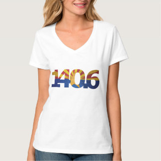 T-shirt Chemise de fond de triathlon de drapeau d'AZ