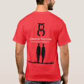 T-shirt Chemise de fonds de site Web de CWF (Dos)