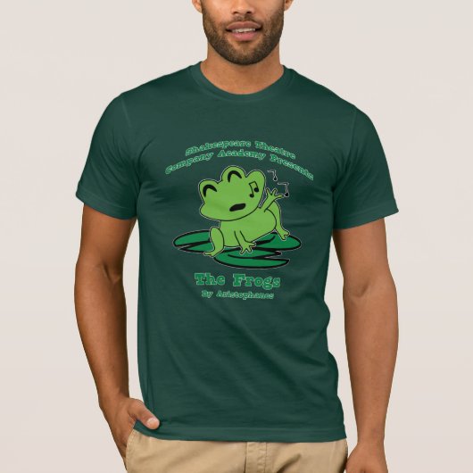 T-shirt Chemise de fonte aux grenouilles (Devant)
