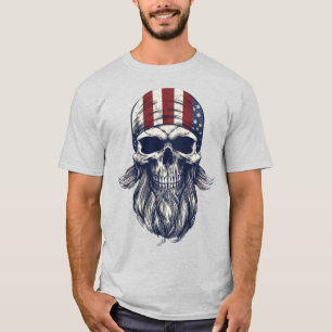 T-shirt Chemise de football américain patriotique