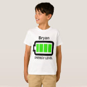 T-shirt Chemise de force (Devant entier)