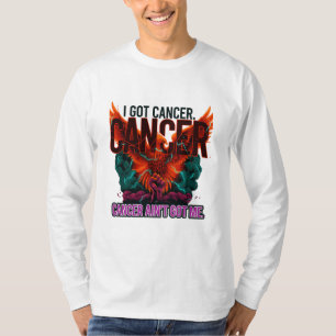 T-shirt Chemise de force Phoenix "Le cancer ne m'a pas"