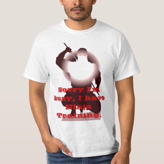 T-shirt Chemise de formation de Ninja (Devant)