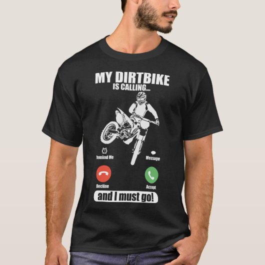 T-shirt Chemise De Foule De La Route Motocross (Devant)