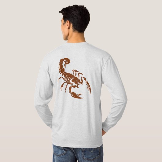 T-shirt Chemise de fréquence de scorpion (Dos entier)