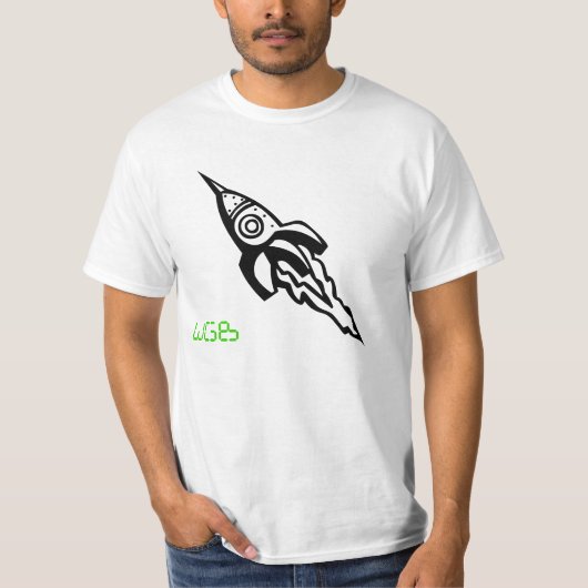 T-shirt Chemise de fusée de WGB (Devant)