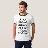 T-shirt Chemise de fusion/soleil (Devant entier)