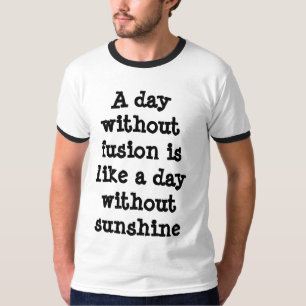 T-shirt Chemise de fusion/soleil