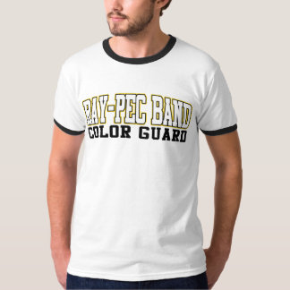 T-shirt Chemise de garde du drapeau de la bande Rayon-PEC