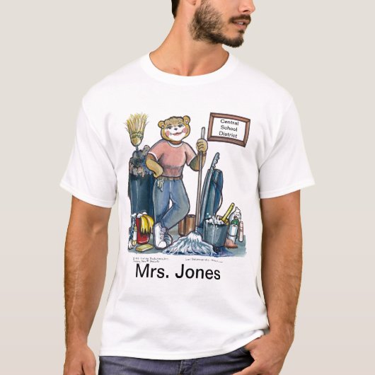 T-shirt Chemise de gardien (Devant)