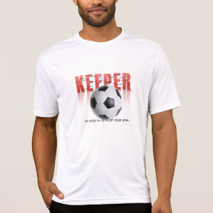 T-shirt Chemise de gardien de but du football