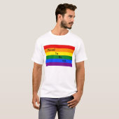 T-shirt Chemise de gay pride (Devant entier)