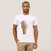 T-shirt chemise de glace (Devant entier)