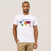 T-shirt Chemise de globe-trotter (Devant entier)