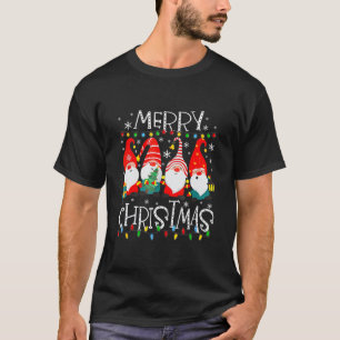 T-shirt Chemise de gnome de Noël joyeux Funny Family Xmas