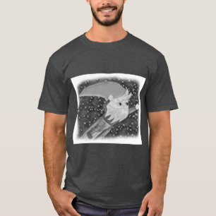 T-shirt Chemise de gnome de vol, couleurs foncées