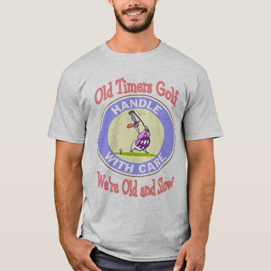T-shirt Chemise de golf Old Timers (Devant)