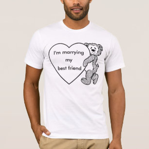 T-shirt Chemise de Groom