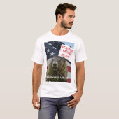 T-shirt chemise de groundhog (Devant entier)