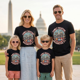 T-shirt Chemise de groupe assortie pour vacances en famill