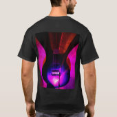 T-shirt Chemise de guitare électrique (Dos)