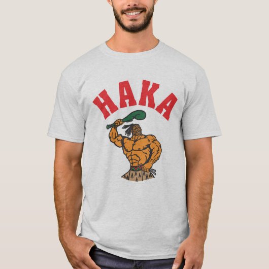 T-shirt Chemise de Haka d'île (Devant)