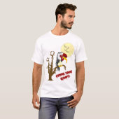 T-shirt Chemise de Halloween Buzzard (Devant entier)