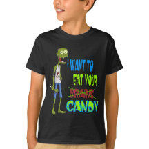 Chemise de Halloween d'enfants