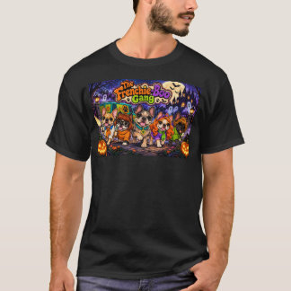 T-shirt Chemise de Halloween Frenchie Boo-Gang Mystery Cre