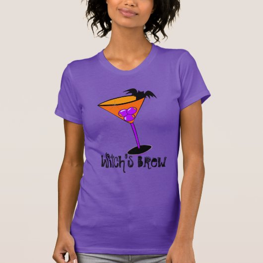 T-shirt Chemise de Halloween Martini du Brew de la (Devant)