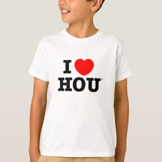 T-shirt Chemise de Houston d'amour de l'enfant I