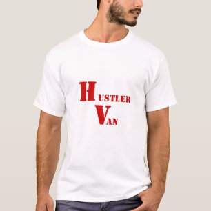 T-shirt Chemise de Hustler Van Un-Équipe