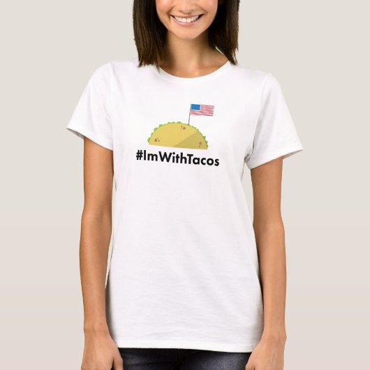 T-shirt Chemise de #ImWithTacos (Devant)