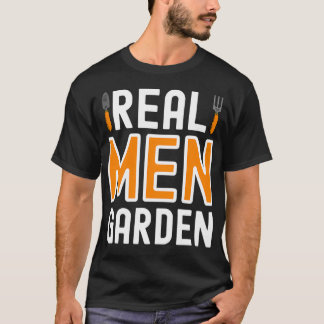 T-shirt Chemise de jardin pour hommes réels, Jardin amusan