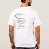 T-shirt Chemise de Java Java (Dos)