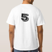 T-shirt chemise de jersey de corys (Dos)