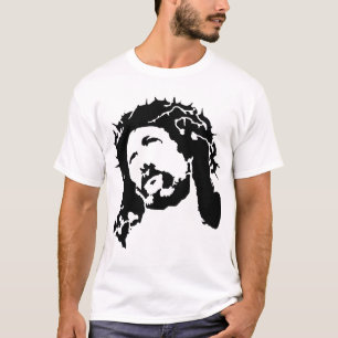 T-shirt Chemise de Jésus de pochoir