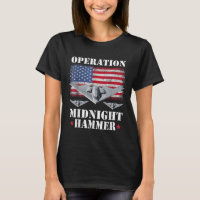 Chemise de jet furtif B-2 Opération Midnight Hamme