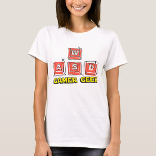 T-shirt Chemise de jeu geek, Cadeaux de jeu de bureau