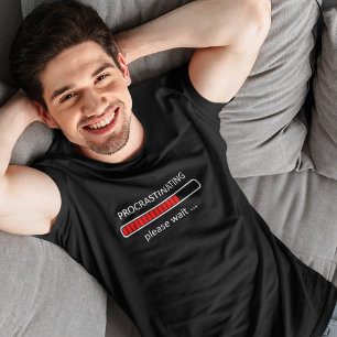 T-shirt Chemise de jeu - Remettre à plus tard, s'il vous p