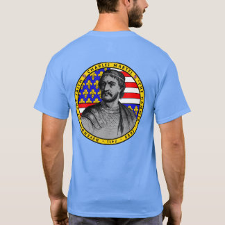 T-shirt Chemise de joint de portrait de Charles Martel